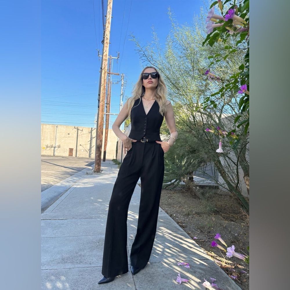Favorite Daughter THE FAVORITE PANT Elegant Black Pants - Picture 5 of 13